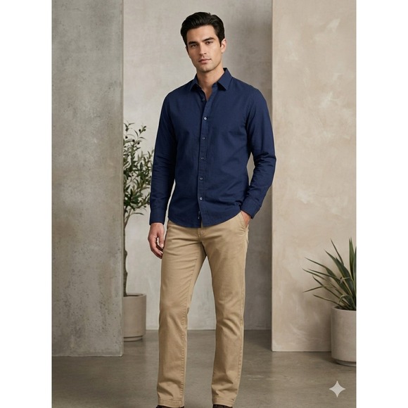UNTUCKit Other - UNTUCKit Men's Straight Fit Chino Pants 33x30 Khaki Tan Stretch Cotton EUC